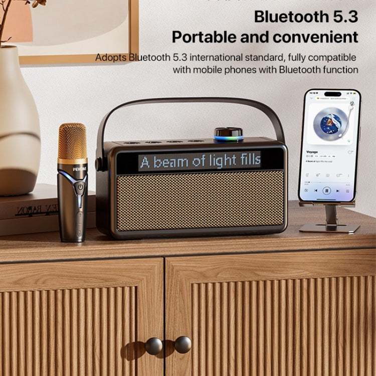 WEKOME Beluga 17 Lyrixing Lyrics Display Wireless Bluetooth Speaker