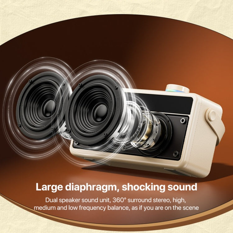 WEKOME Beluga 17 Lyrixing Lyrics Display Wireless Bluetooth Speaker