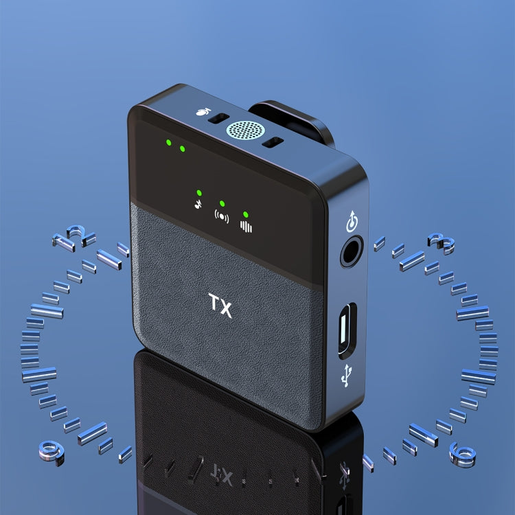 SX9 1 TX + 1 RX Smart Noise Reduction Lavalier Wireless Microphone