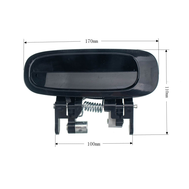 Car Right Rear Door Outside Handle 69230-02040 for Toyota Corolla 1998-2002