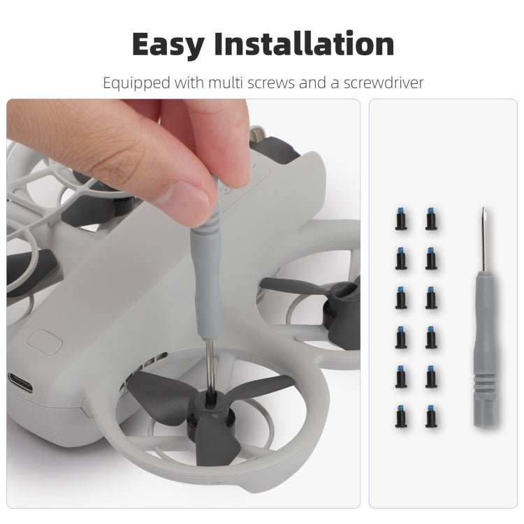For DJI Neo Sunnylife 2016S Drone Color 3-Blade Propeller, Quantity:2 pairs