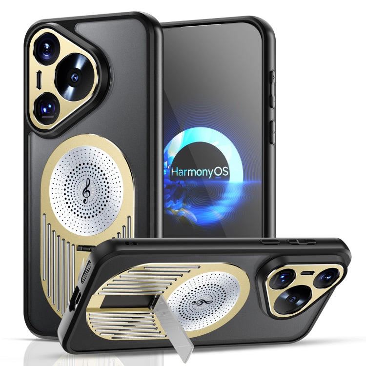 For Huawei Pura 70 Heat Dissipation Aromatherapy MagSafe Holder Phone Case
