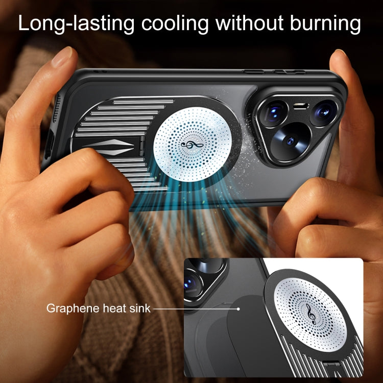 For Huawei Pura 70 Heat Dissipation Aromatherapy MagSafe Holder Phone Case