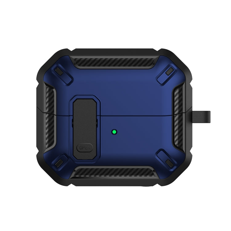 For Samsung Galaxy Buds 3 / 3 Pro Dual-color Earphone Protective Case with Switch & Hook