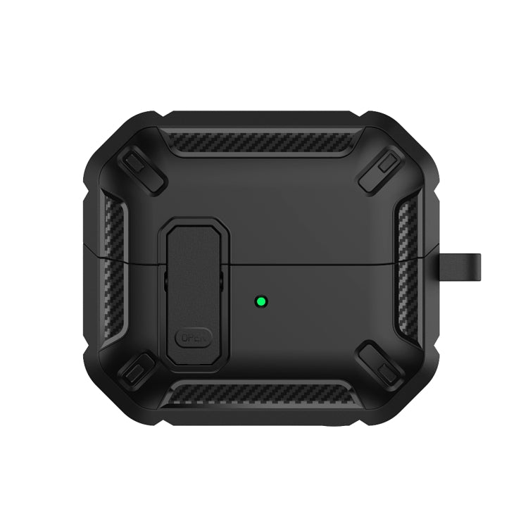 For Samsung Galaxy Buds 3 / 3 Pro Dual-color Earphone Protective Case with Switch & Hook
