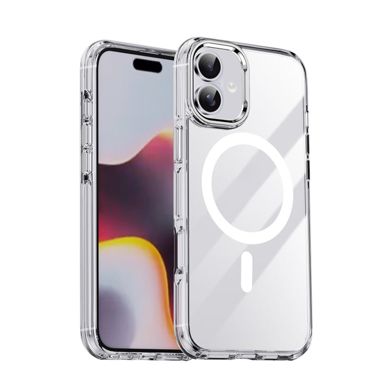 For iPhone 16 Airbag PC Hybrid TPU Magsafe Phone Case