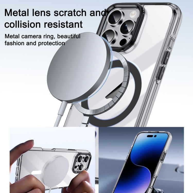 For iPhone 16 Plus Airbag PC Hybrid TPU Magsafe Phone Case