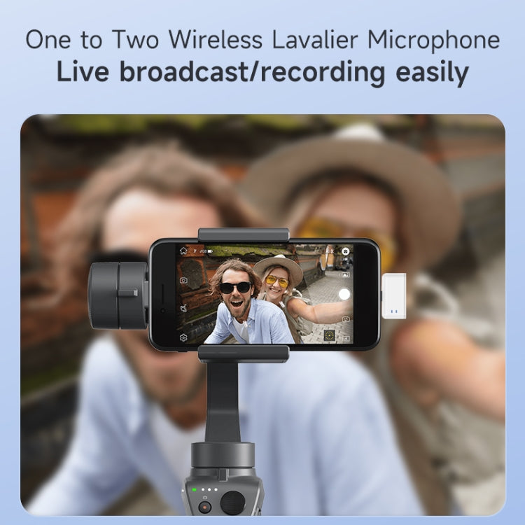 SX88 1 TX + 2 RX Smart Noise Reduction Lavalier Wireless Microphone, Specification:Type-C