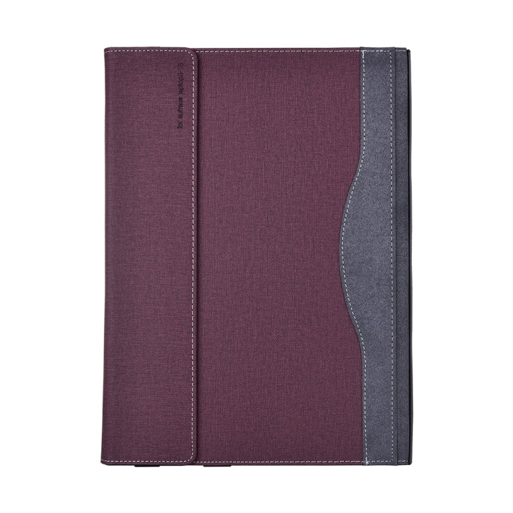 For MicroSoft Surface Laptop 7 13.8 inch Cloth Texture Laptop Leather Protective Case