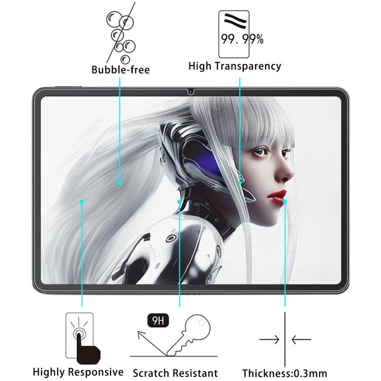 For ZTE nubia Red Magic Pad Pro 9H 0.3mm Explosion-proof Tempered Glass Film