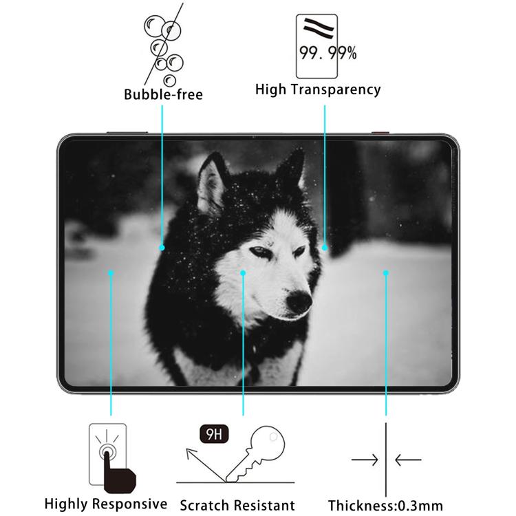 For RedMagic Gaming Tablet 3 Pro 9H 0.3mm Explosion-proof Tempered Glass Film