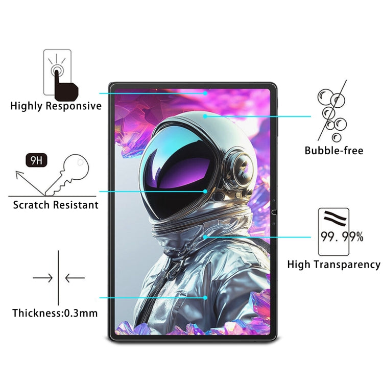 For Red Magic Tablet 3D Explorer 2pcs 9H 0.3mm Explosion-proof Tempered Glass Film