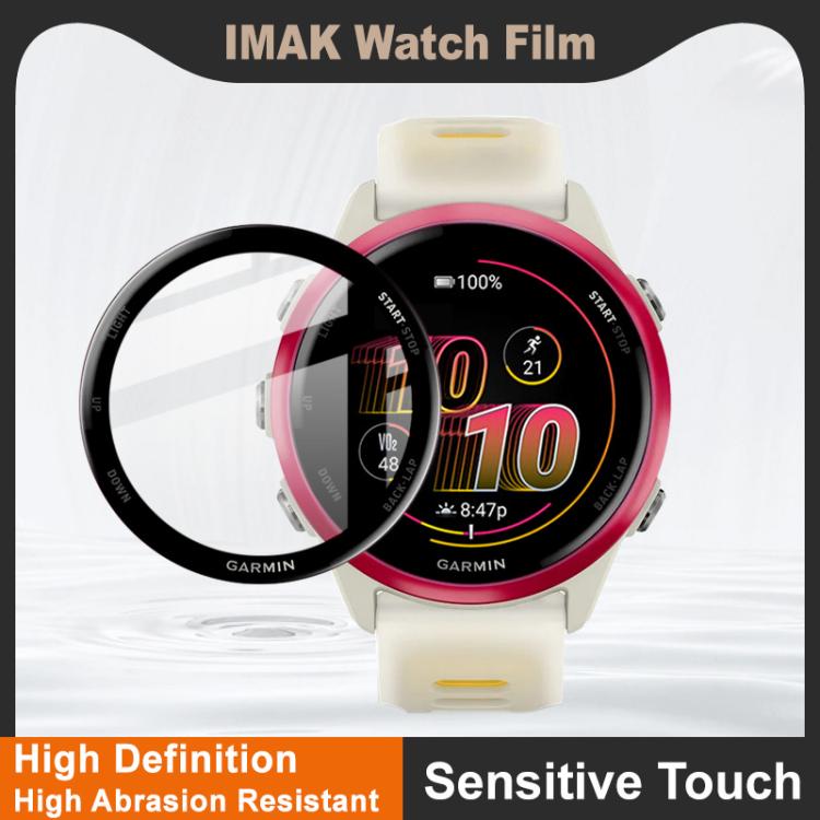 For Garmin Forerunner 570 42mm imak Plexiglass HD Watch Protective Film