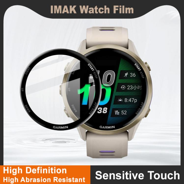 For Garmin Forerunner 970 imak Plexiglass HD Watch Protective Film