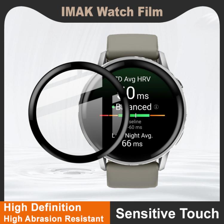 For Garmin Venu 4 45mm imak Plexiglass HD Watch Protective Film