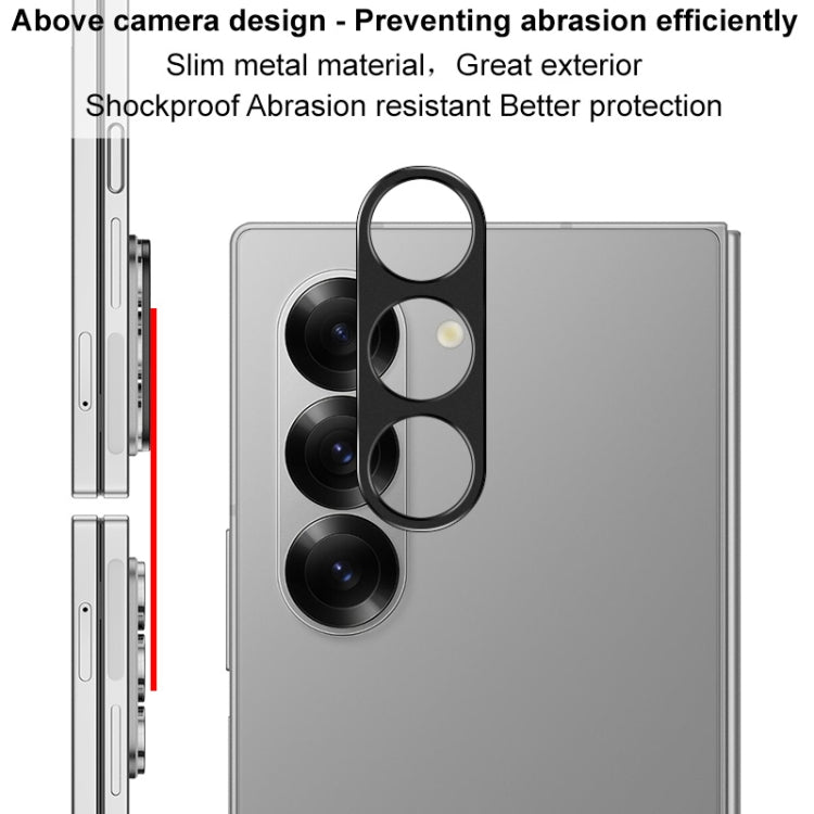 For Samsung Galaxy Z Fold6 IMAK Metal Camera Lens Protector Cover