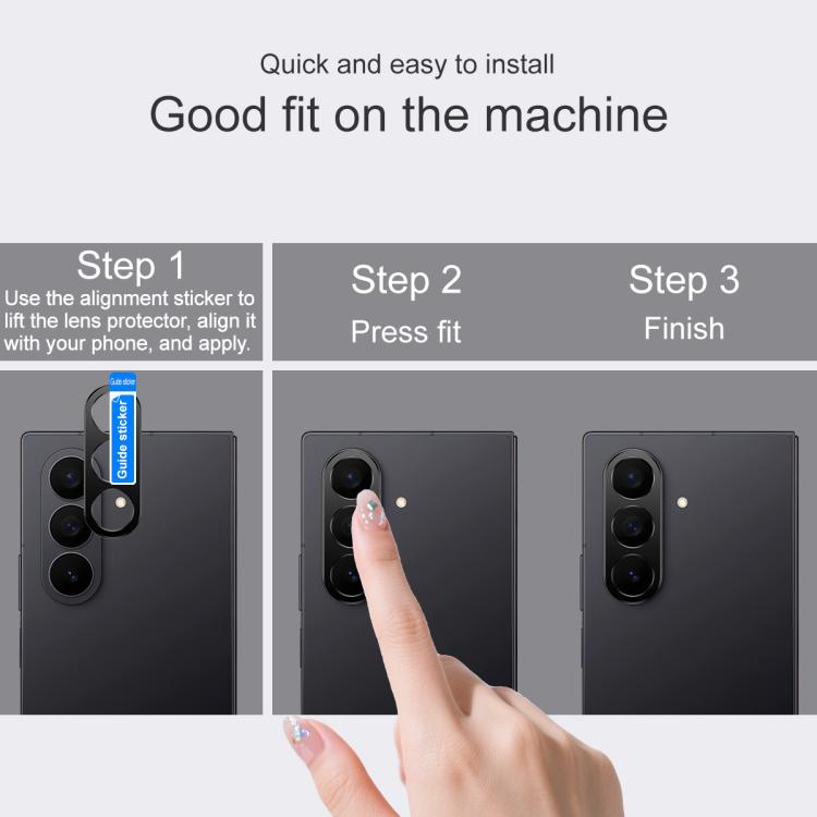 For Samsung Galaxy Z Fold7 5G IMAK Metal Camera Lens Protector Cover