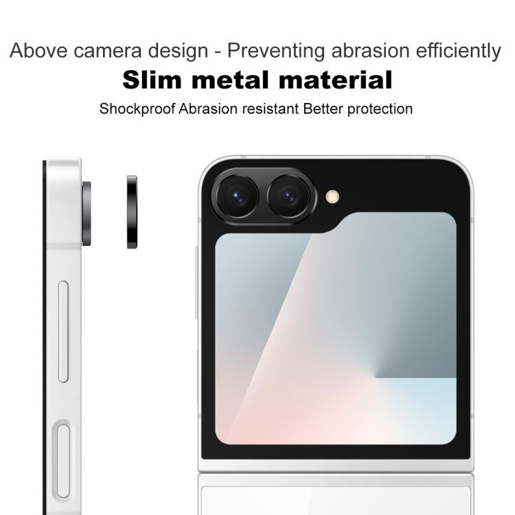 For Samsung Galaxy Z Flip7 FE IMAK Metal Camera Lens Protector Cover