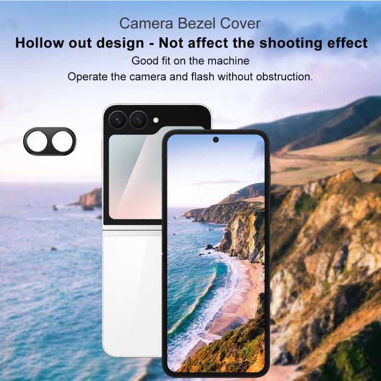 For Samsung Galaxy Z Flip7 FE IMAK Metal Camera Lens Protector Cover