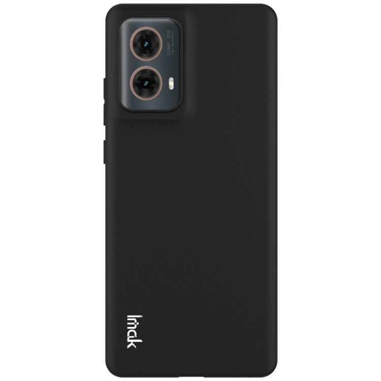 For Motorola Moto G85 5G / S50 Neo 5G IMAK UC-3 Series Shockproof Frosted TPU Phone Case - Black