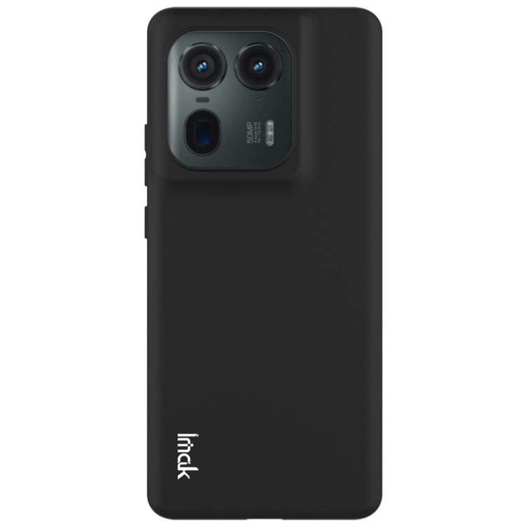 For Motorola Moto X50 Ultra IMAK UC-3 Series Shockproof Frosted TPU Phone Case - Black