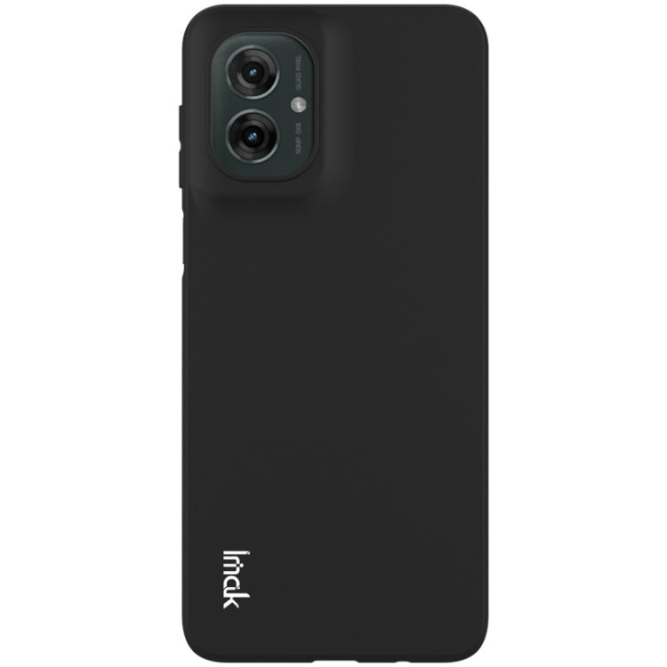 For Motorola Moto G55 5G IMAK UC-3 Series Shockproof Frosted TPU Phone Case - Black