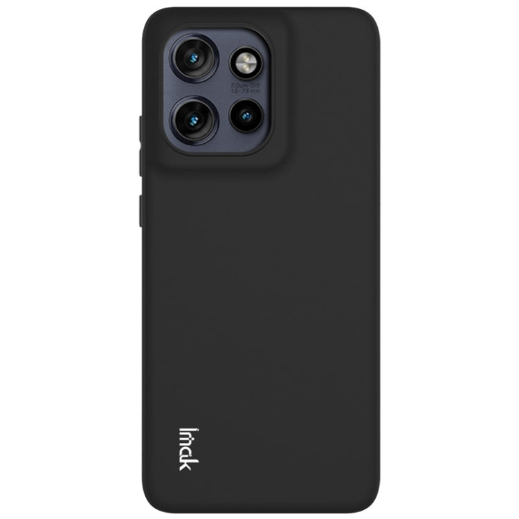 For Motorola Edge 50 Neo IMAK UC-3 Series Shockproof Frosted TPU Phone Case - Black