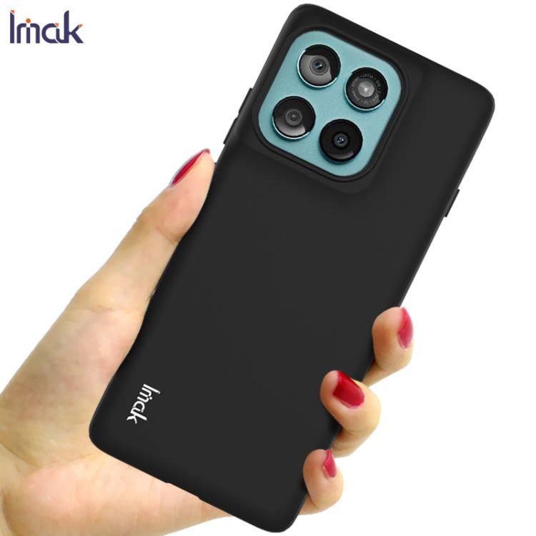 For Motorola Edge 5G 2025 IMAK UC-3 Series Shockproof Frosted TPU Phone Case - Black