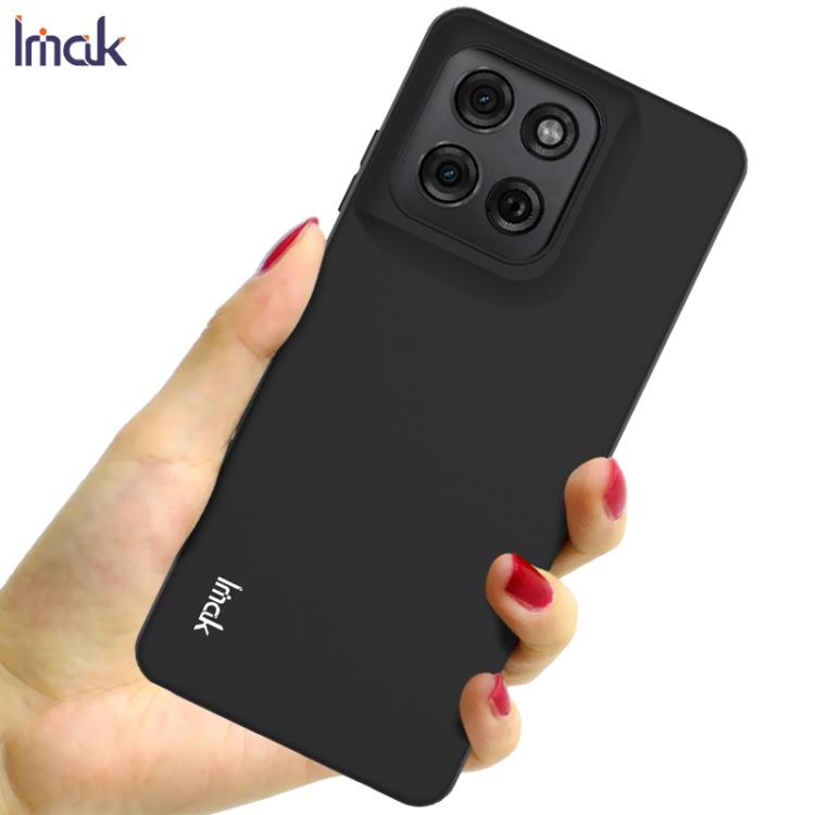 For Motorola Moto G Stylus 5G 2025 IMAK UC-3 Series Shockproof Frosted TPU Phone Case - Black
