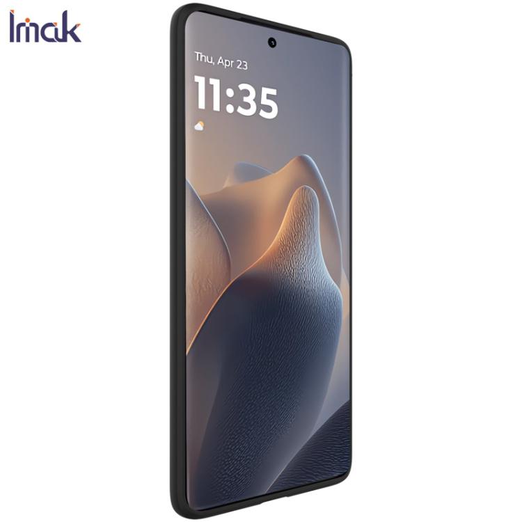 For Motorola Edge 60 Fusion 5G IMAK UC-3 Series Shockproof Frosted TPU Phone Case - Black