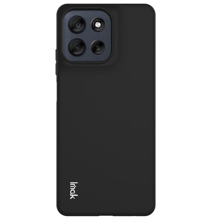 For Motorola Moto G56 5G IMAK UC-3 Series Shockproof Frosted TPU Phone Case - Black