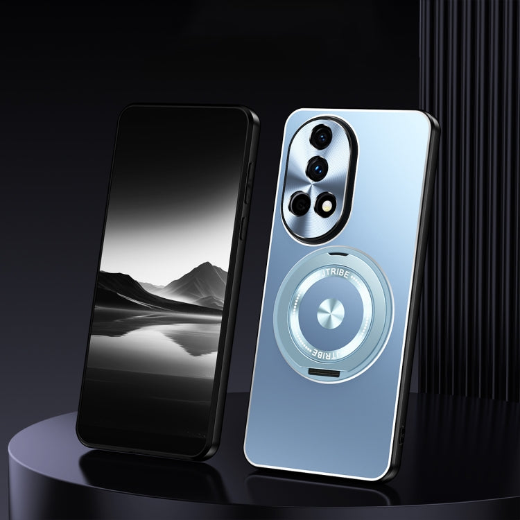 For Huawei nova 13 Rotating Holder Frosted Metal Phone Case