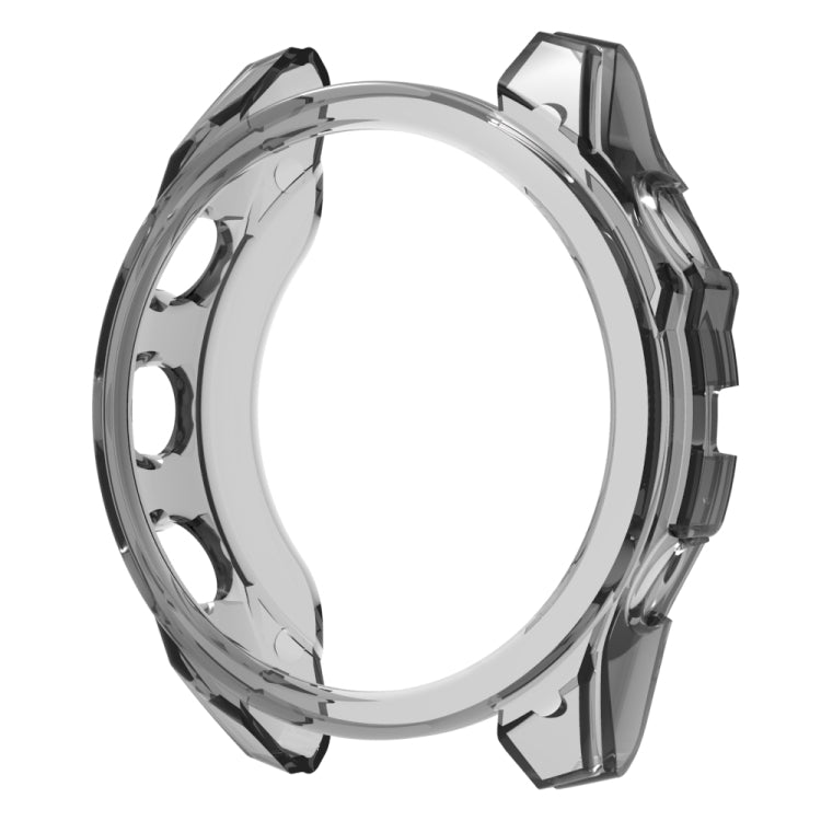 For Garmin Fenix 8 AMOLED 51mm Half Pack Hollow TPU Watch Protective Case