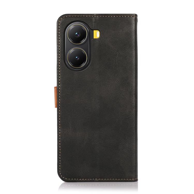 For Xiaomi Poco X7 Pro KHAZNEH Cowhide Texture Flip Leather Phone Case
