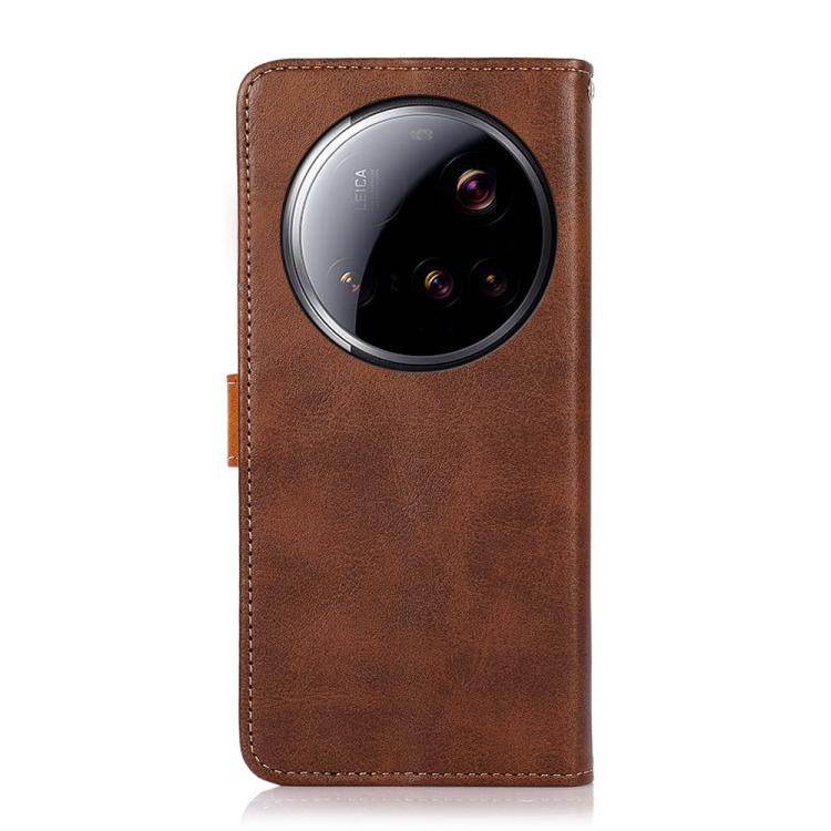For Xiaomi 15 Ultra KHAZNEH Cowhide Texture Flip Leather Phone Case