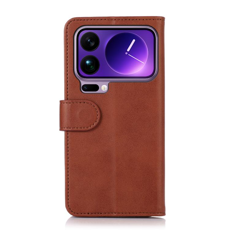 For Xiaomi 17 Pro Cow Texture Leather Phone Case
