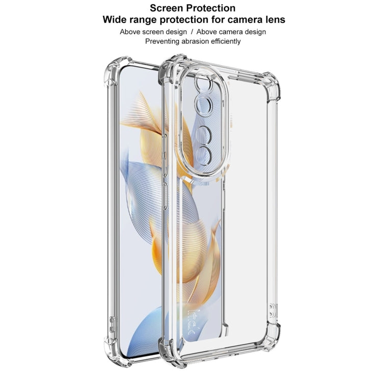 For Honor 90 IMAK UX-4 Series Four-corner Shockproof Phone Case - Transparent