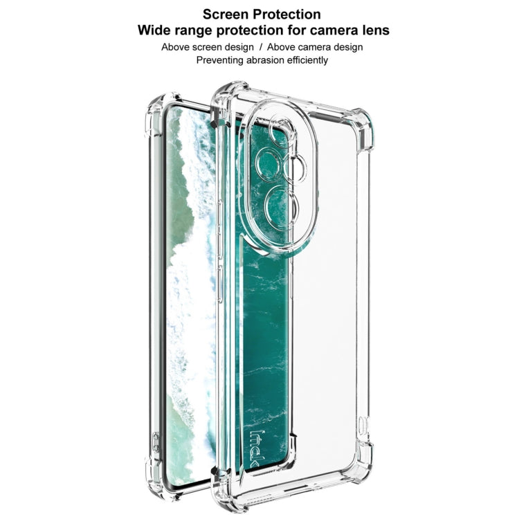For Honor 200 Pro IMAK UX-4 Series Four-corner Shockproof Phone Case - Transparent