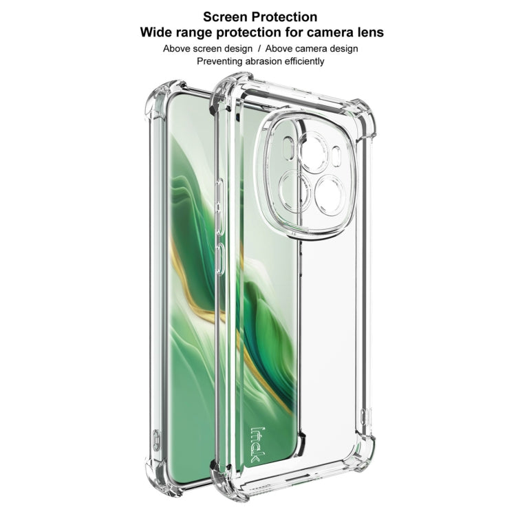 For Honor Magic6 IMAK UX-4 Series Four-corner Shockproof Phone Case - Transparent