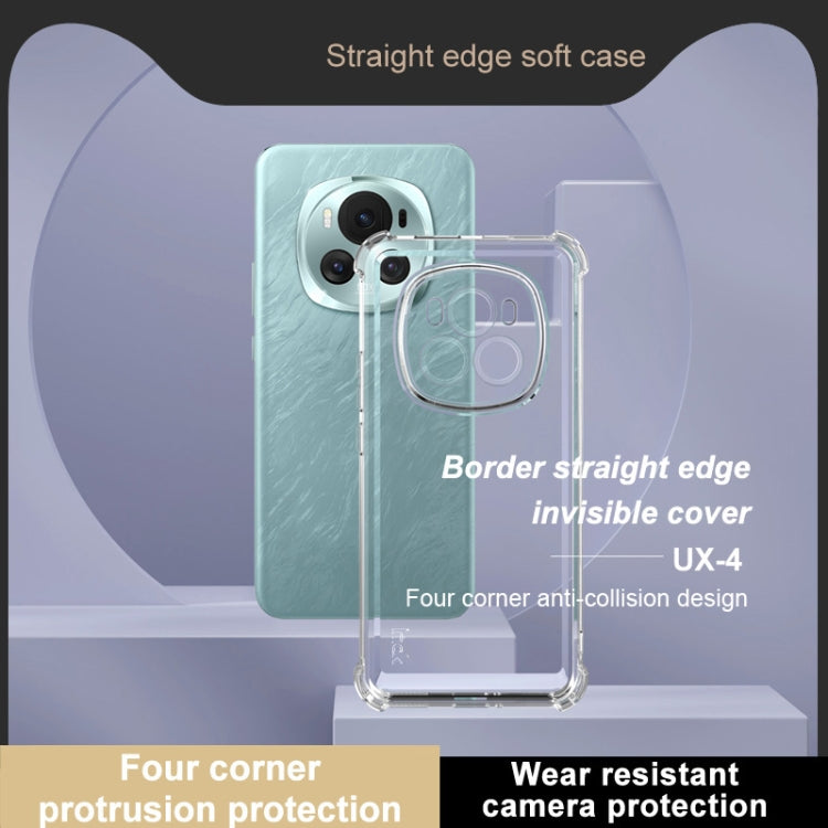For Honor Magic6 IMAK UX-4 Series Four-corner Shockproof Phone Case - Transparent