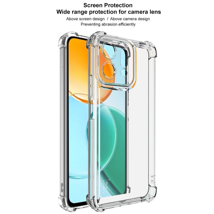 For Honor Play 9T 5G IMAK UX-4 Series Four-corner Shockproof Phone Case - Transparent