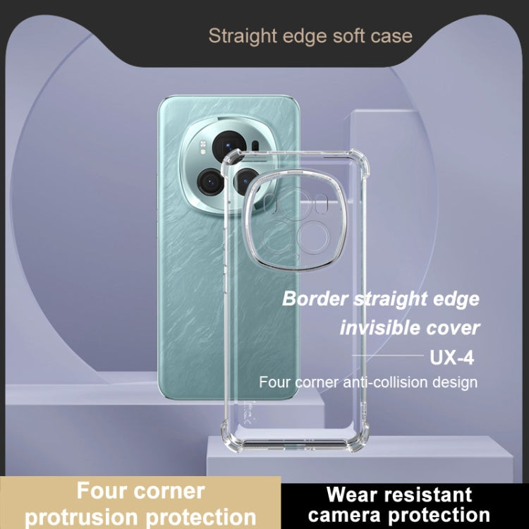 For Honor Magic6 Pro 5G IMAK UX-4 Series Four-corner Shockproof Phone Case - Transparent