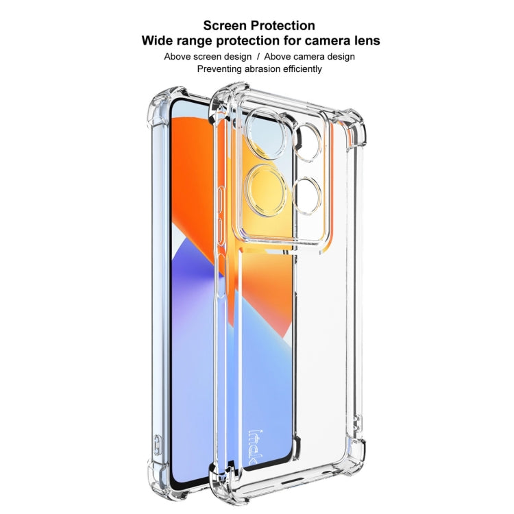 For Infinix Note 30 4G / Note 30 5G IMAK UX-4 Series Four-corner Shockproof Phone Case - Transparent