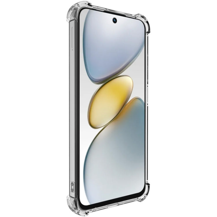 For Tecno Spark Go 1 / Go 2025 IMAK UX-4 Series Four-corner Shockproof Phone Case - Transparent
