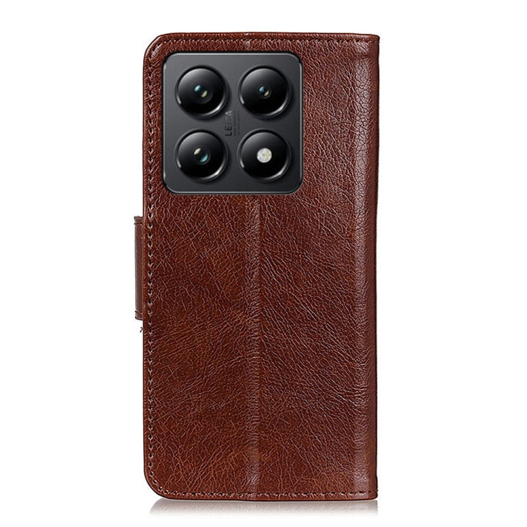 For Xiaomi 14T Nappa Texture Horizontal Flip Leather Phone Case