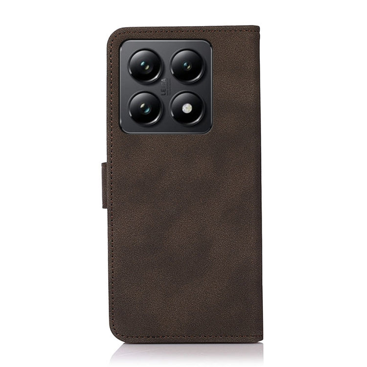For Xiaomi 14T Pro KHAZNEH Matte Texture Leather Phone Case