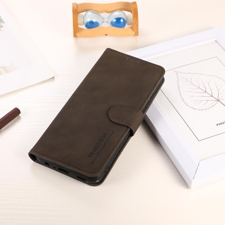 For Xiaomi Poco X7 Pro KHAZNEH Matte Texture Leather Phone Case