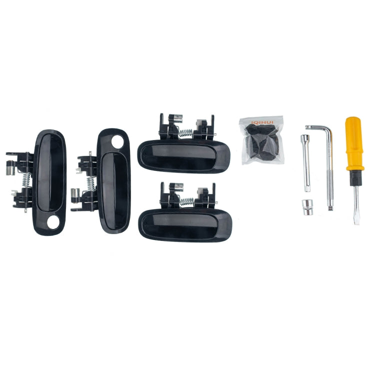 4 PCS Car Door Outside Handle 6922/10-02030+6924/30-02040 for Toyota Corolla 1998-2002 with Tool Kit