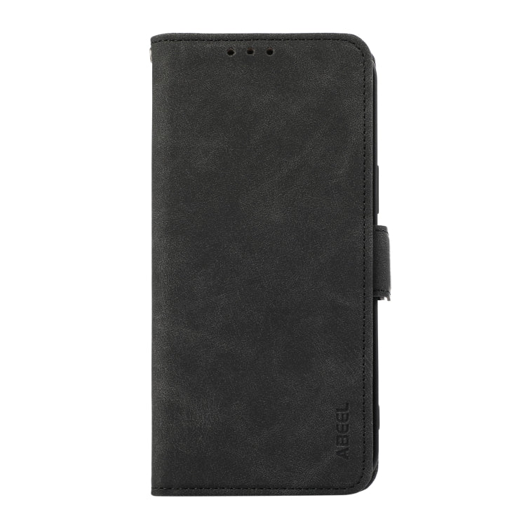 For Xiaomi 14T Pro ABEEL Frosted Magnetic RFID Leather Phone Case