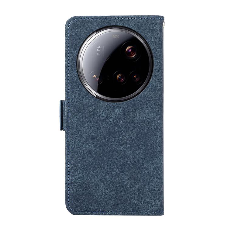 For Xiaomi 15 Ultra ABEEL Frosted Magnetic RFID Leather Phone Case